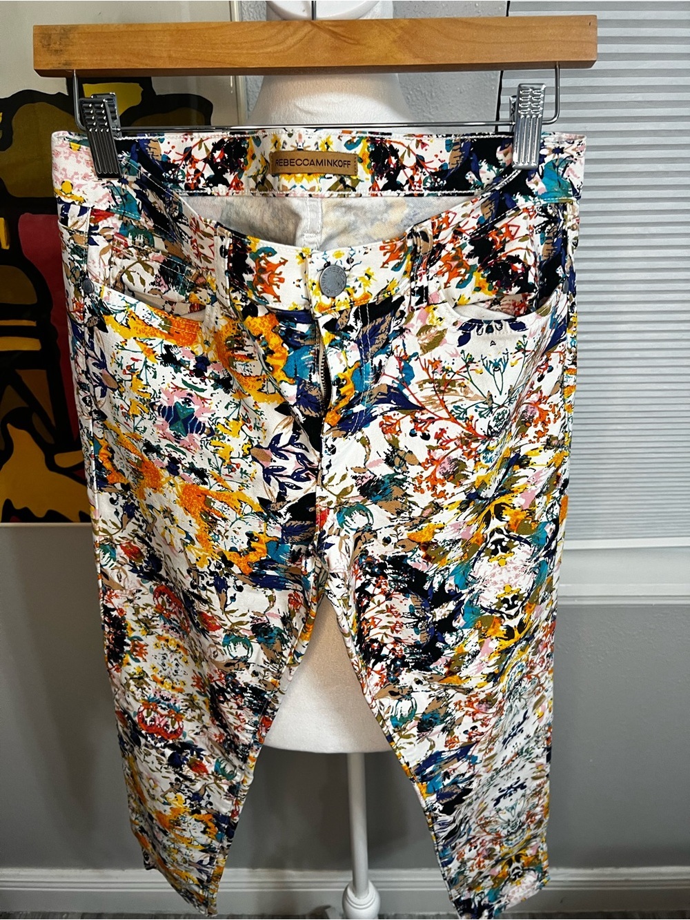 Rebecca Minkoff RESORT 2015 Jeans 29
Colorblast Paint Splatter Skinny - Picture 11 of 15